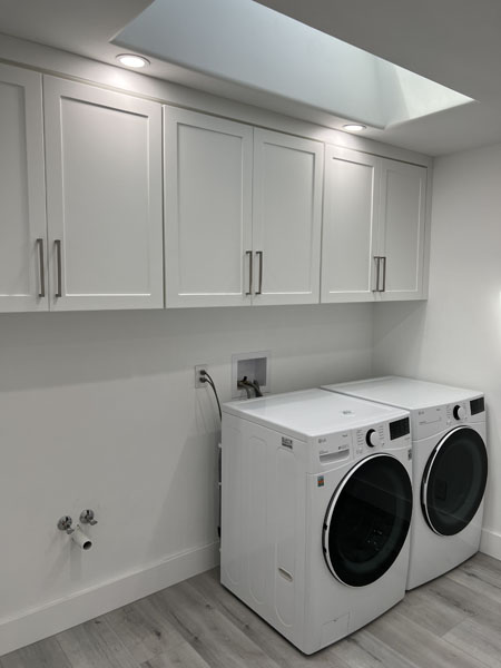 Custom Laundry Room Cabinets in Orange County, CA | Cabinets Plus